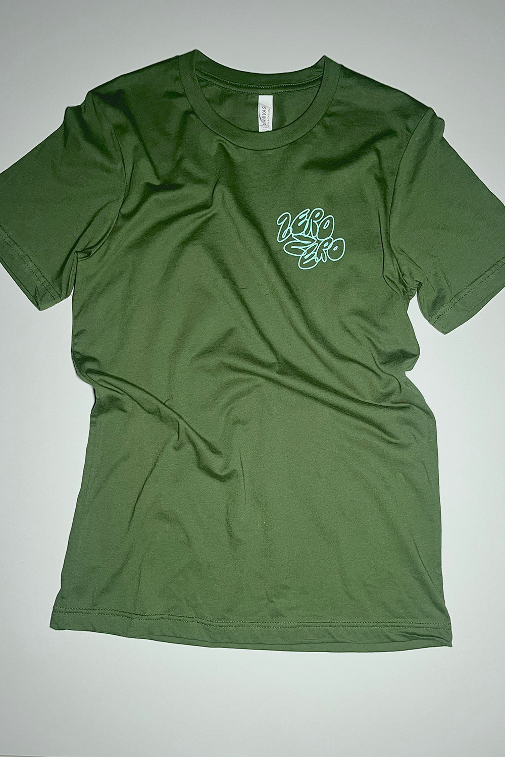 Zero Zero New Feeling T Shirt ARMY GREEN